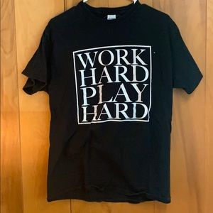 Wiz Khalifa 2016 Tour Shirt Work Hard Play Hard